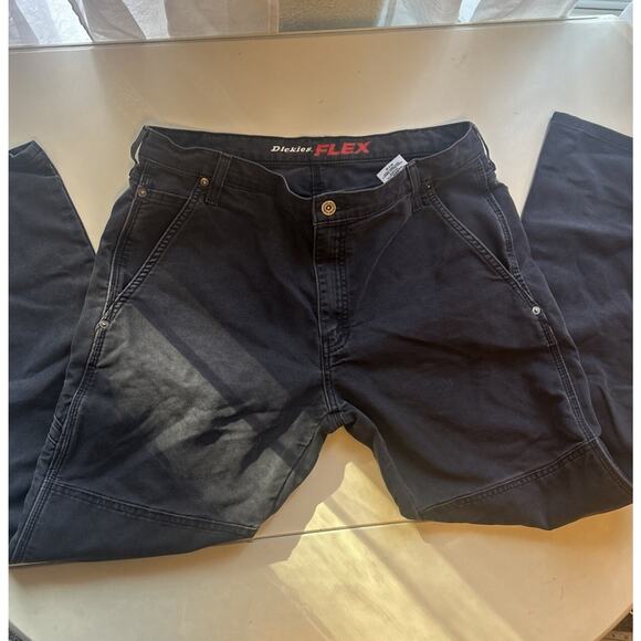 Dickies Black Flex Fit Cargo Pants 36X30 Work Pants - Picture 3 of 15